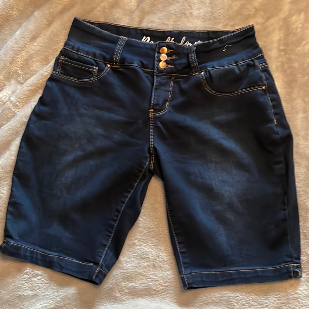 Royalty for Me denim Bermuda shorts
